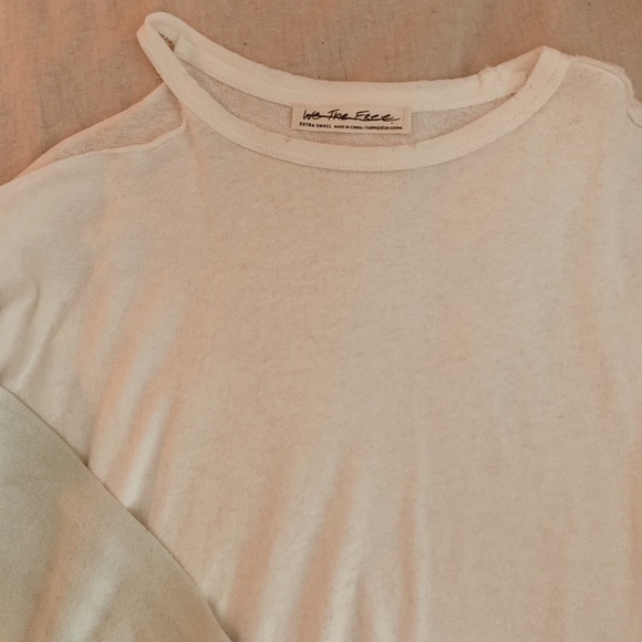 We The Free Distressed Baseball Tee - Picture 2 of 2